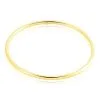 Histoire D'Or Bracelet Jonc Cynthia Fil Rond Lisse Or Jaune