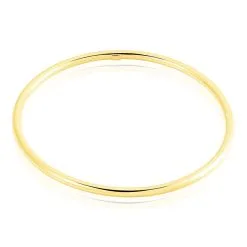 Histoire D'Or Bracelet Jonc Cynthia Fil Rond Lisse Or Jaune