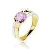 Histoire D'Or Bague Suzana Or Bicolore Amethyste