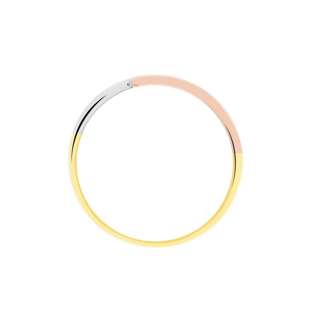 Histoire D'Or Bague Rama Or Tricolore Oxyde De Zirconium – Image 3
