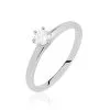 Histoire D'Or Bague Solitaire Natalia Or Blanc Diamant