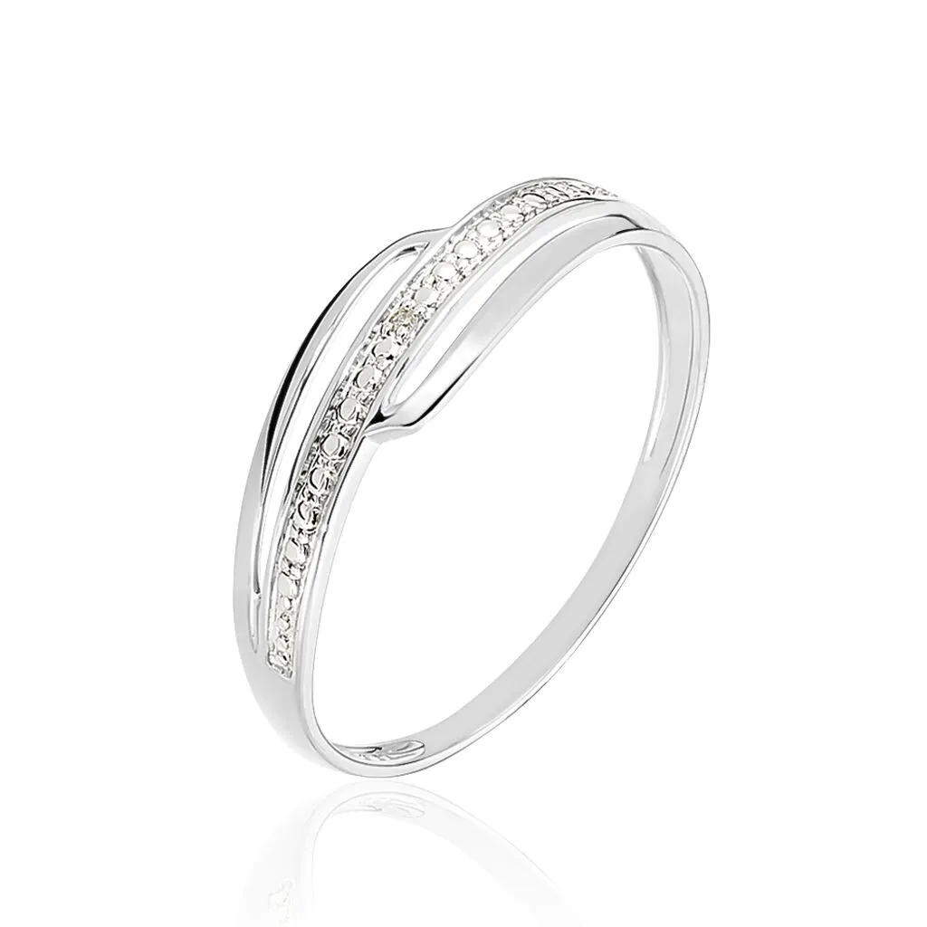 Histoire D'Or Bague Solena Or Blanc Diamant