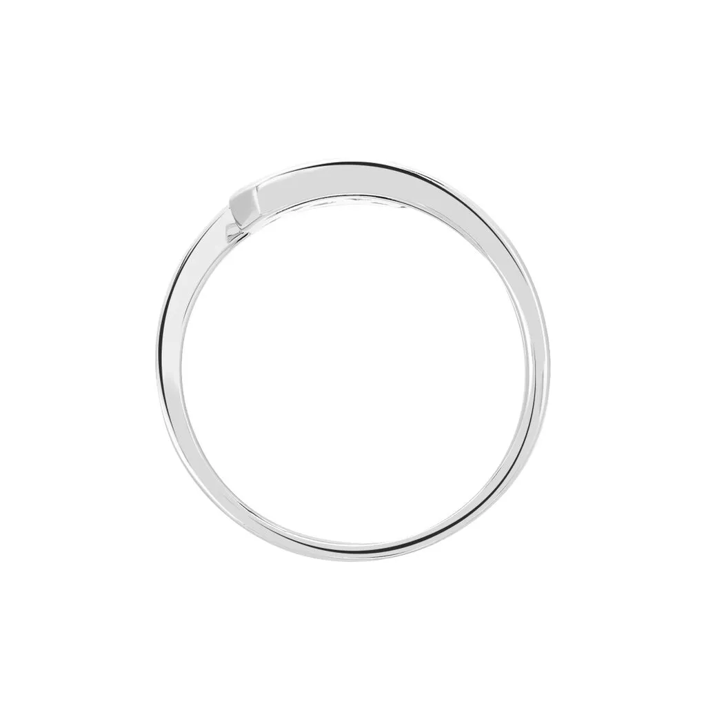 Histoire D'Or Bague Trilogie Or Blanc Diamant – Image 3