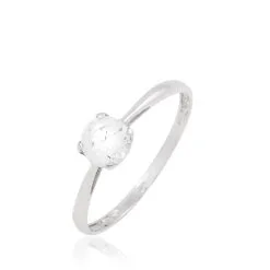 Histoire D'Or Bague Ornelle Or Blanc Oxyde De Zirconium