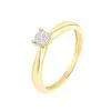Histoire D'Or Bague Solitaire Grace Or Jaune Diamant