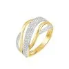 Histoire D'Or Bague Nila Or Jaune Diamant
