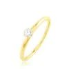 Histoire D'Or Bague Solitaire Natalia Or Jaune Diamant
