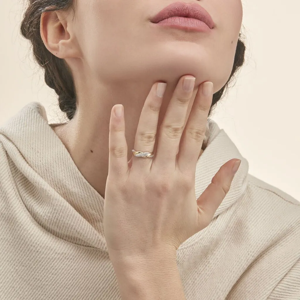 Histoire D'Or Bague Admète Or Jaune Diamant – Image 6