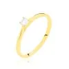 Histoire D'Or Bague Solitaire Victoria Or Jaune Diamant