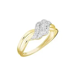 Histoire D'Or Bague Or Jaune Ricoria Diamants