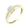 Histoire D'Or Bague Katherina Or Jaune Diamant