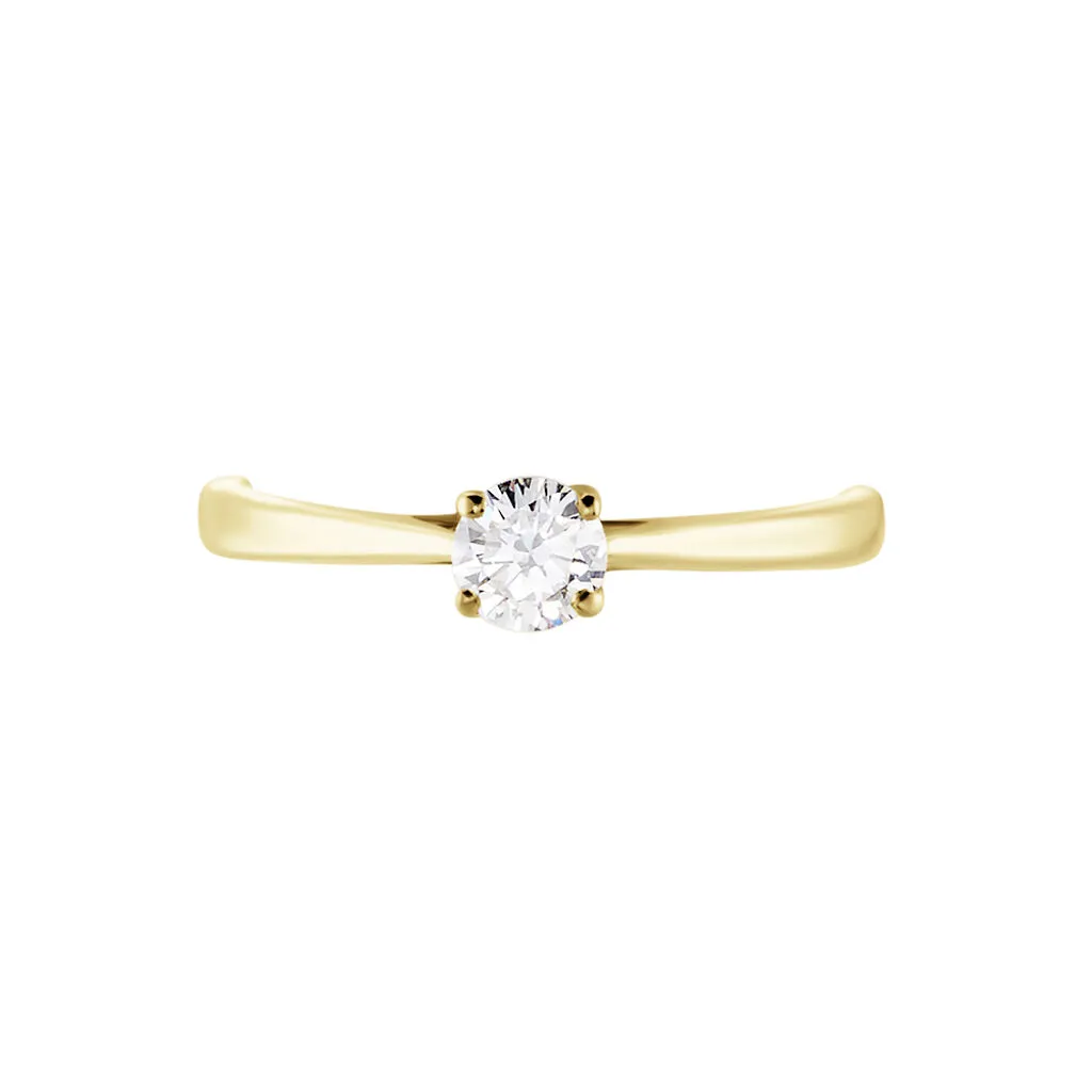 Histoire D'Or Bague Victoria Or Jaune Diamant – Image 2