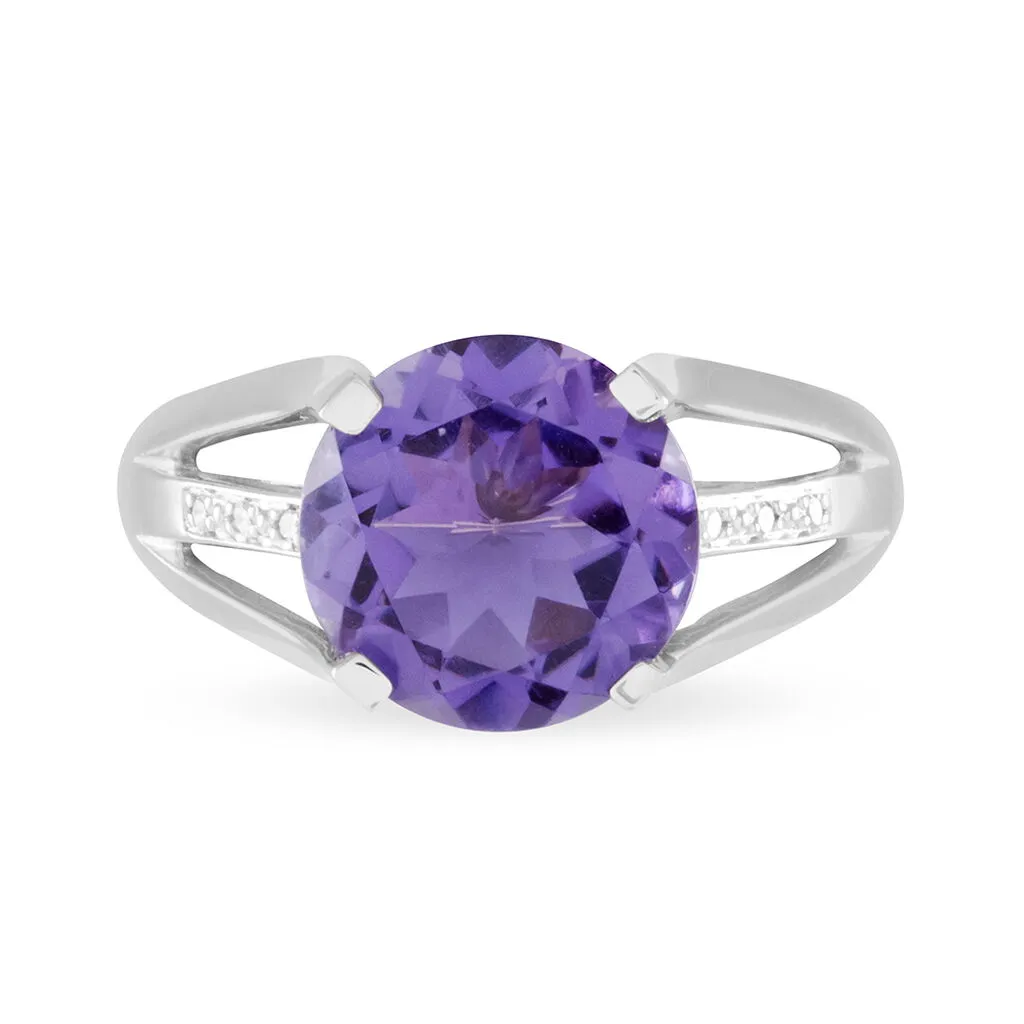 Histoire D'Or Bague Cecile Or Jaune Quartz Et Diamant – Image 2