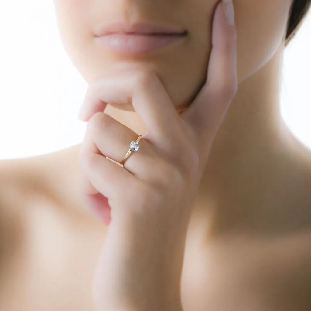 Histoire D'Or Bague Lily Or Jaune Saphir – Image 4