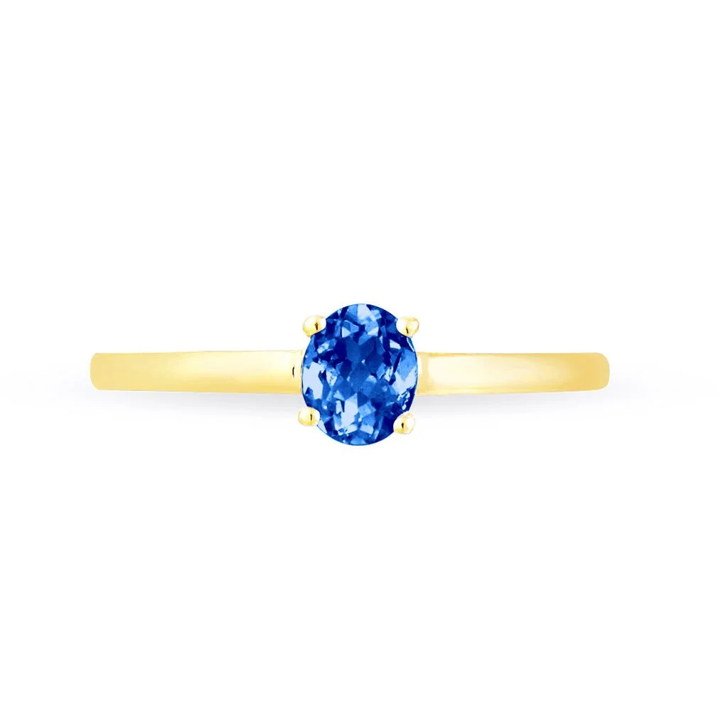 Histoire D'Or Bague Lily Or Jaune Saphir – Image 2