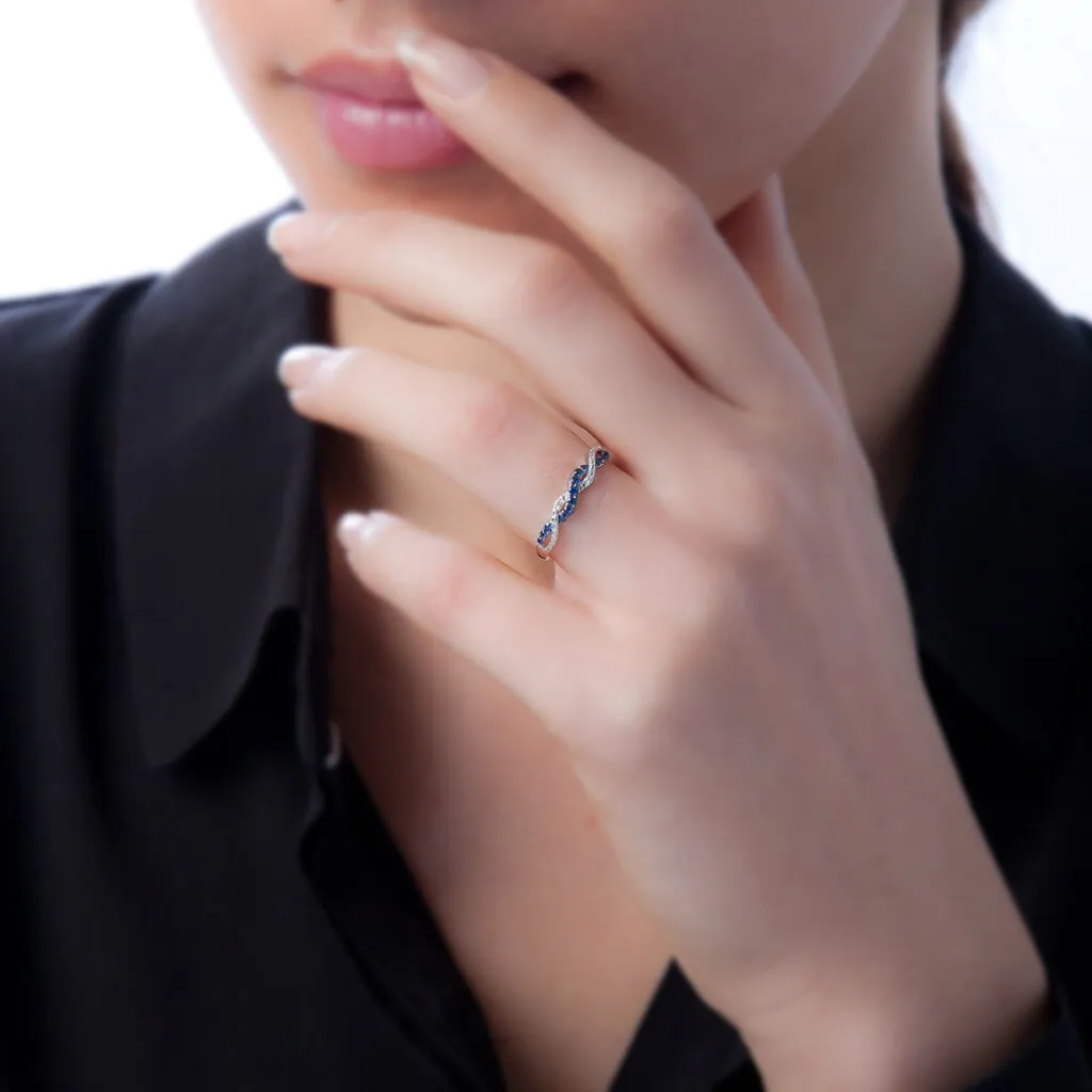 Histoire D'Or Bague Sofia Or Jaune Saphir Et Diamant – Image 3