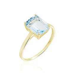 Histoire D'Or Bague Or Jaune Faraj Topaze