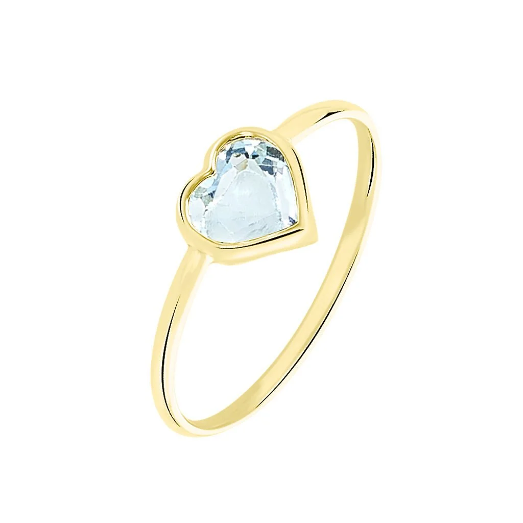 Histoire D'Or Bague Marsie Or Jaune Topaze