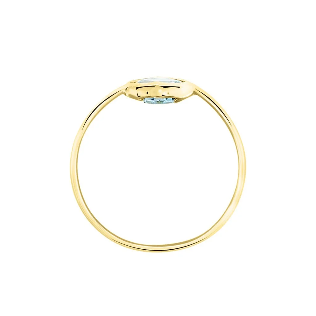 Histoire D'Or Bague Marsie Or Jaune Topaze – Image 3