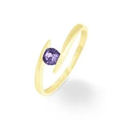 Histoire D'Or Bague Tiphaine Or Jaune Amethyste