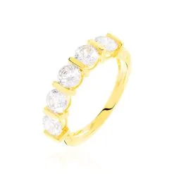 Histoire D'Or Bague Lyana Or Jaune Oxyde De Zirconium