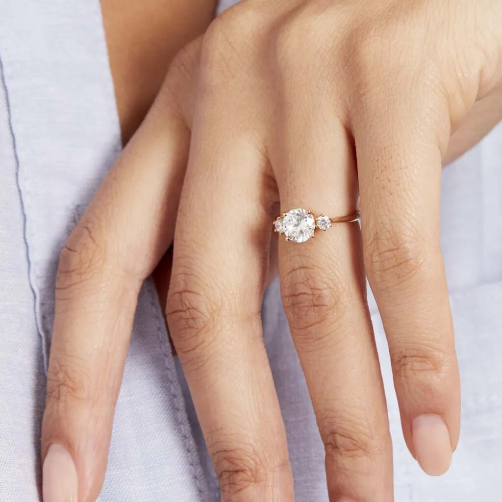 Histoire D'Or Bague Or Jaune Kesari Oxyde De Zirconium – Image 6