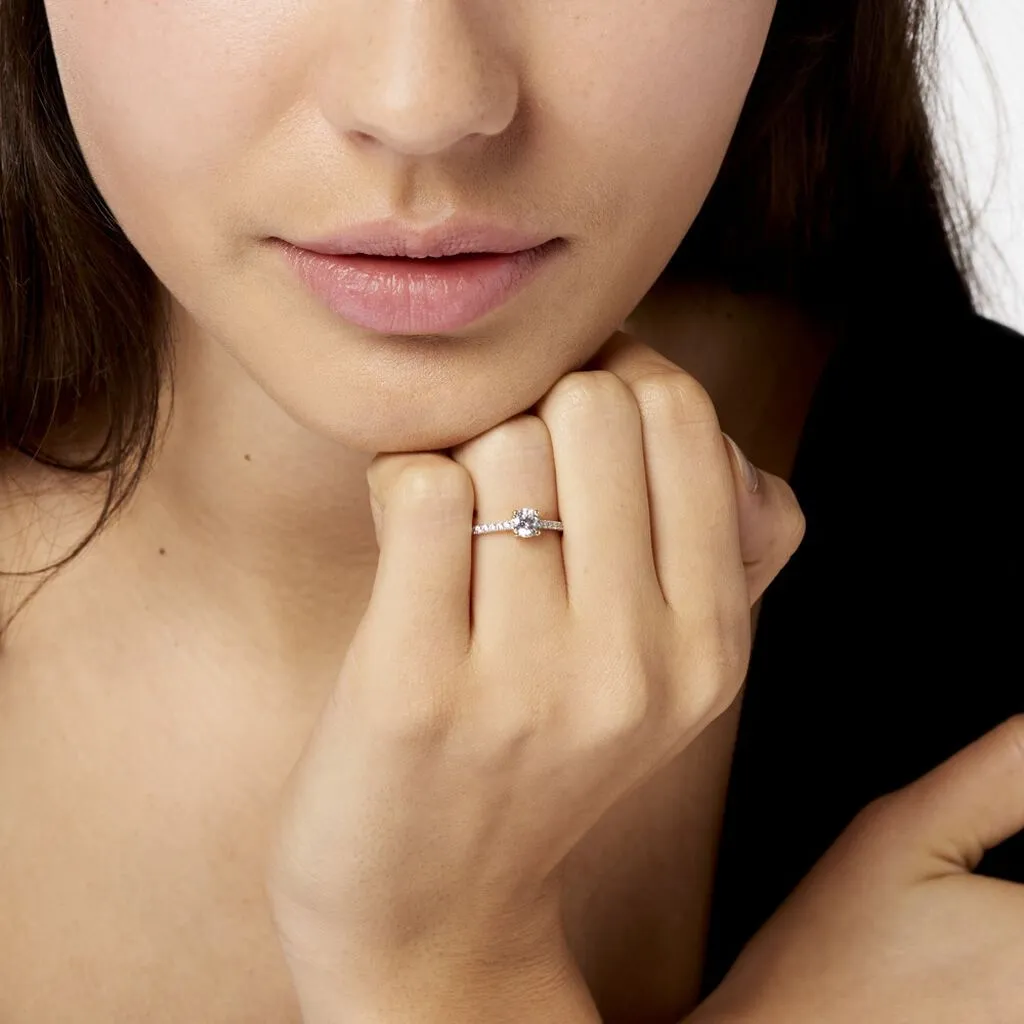 Histoire D'Or Bague Manon Or Jaune Oxyde De Zirconium – Image 6