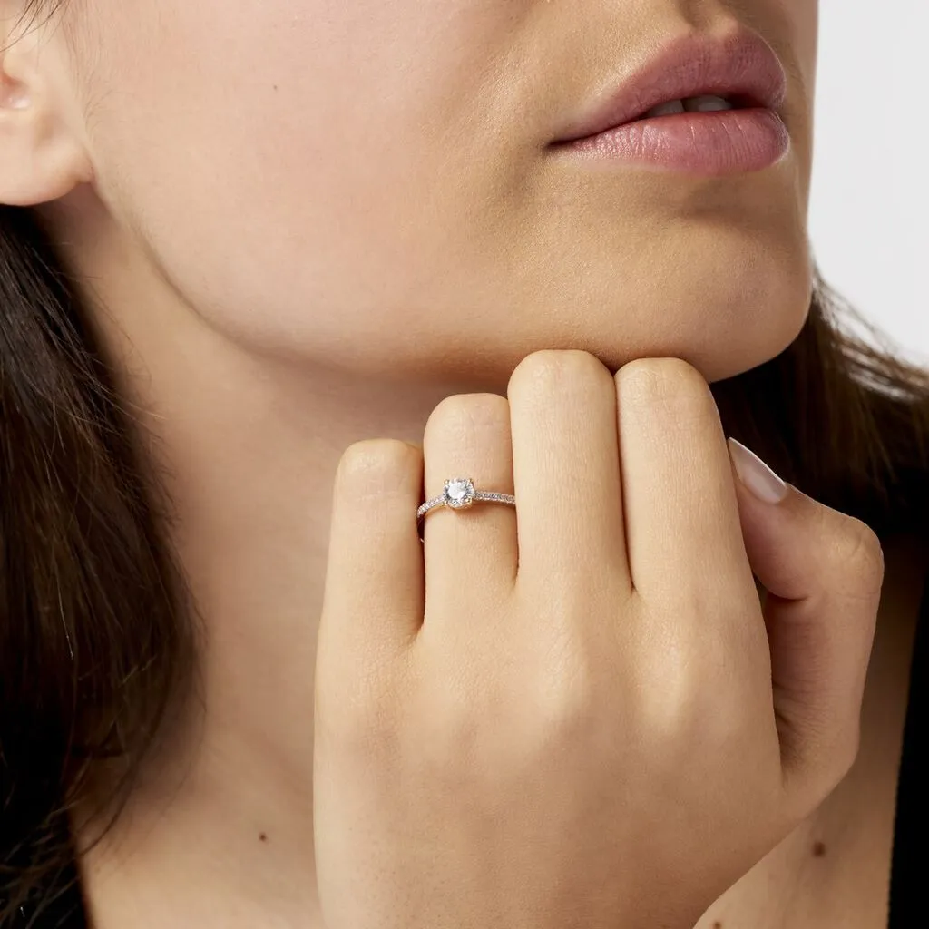 Histoire D'Or Bague Manon Or Jaune Oxyde De Zirconium – Image 7