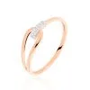 Histoire D'Or Bague Cyranna Or Rose Diamant