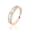 Histoire D'Or Bague Constance Or Rose Diamant