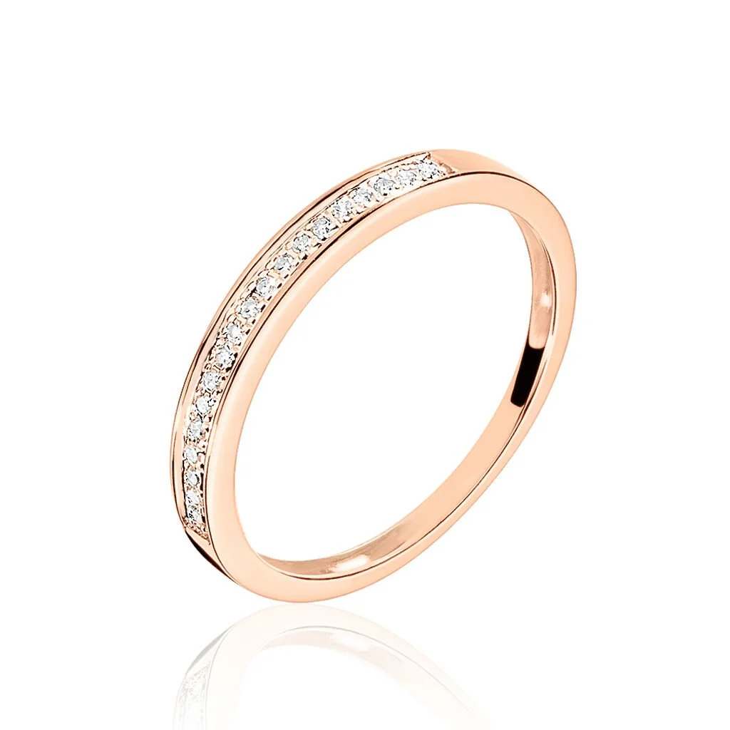 Histoire D'Or Bague Mayahae Or Rose Diamant