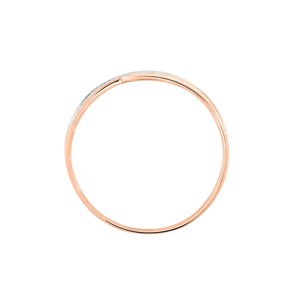 Histoire D'Or Bague Solena Or Rose Diamant – Image 3