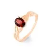Histoire D'Or Bague Candice Or Rose Grenat