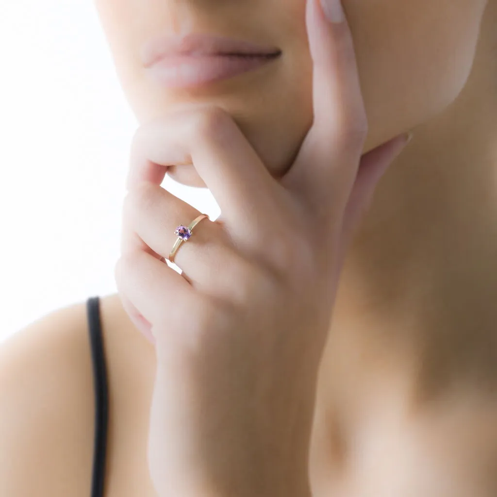 Histoire D'Or Bague Lily Or Rose Quartz – Image 4