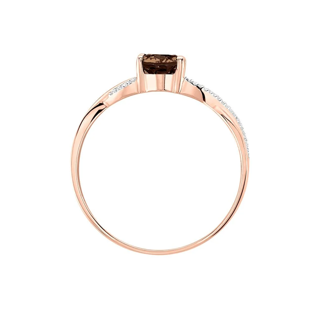 Histoire D'Or Bague Candice Or Rose Quartz – Image 3