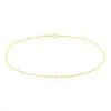 Histoire D'Or Chaîne De Cheville Maille Marine Or Jaune