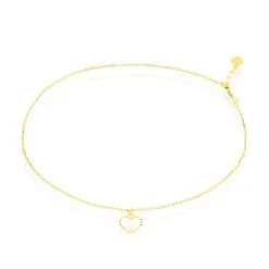 Histoire D'Or Chaîne De Cheville Samanta Or Jaune