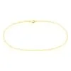 Histoire D'Or Chaîne De Cheville Maille Soleil Or Jaune