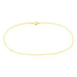 Histoire D'Or Chaîne De Cheville Maille Soleil Or Jaune