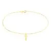 Histoire D'Or Chaîne De Cheville Attrape Reve Or Jaune