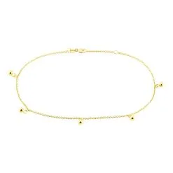 Histoire D'Or Chaîne De Cheville Bethanie Or Jaune