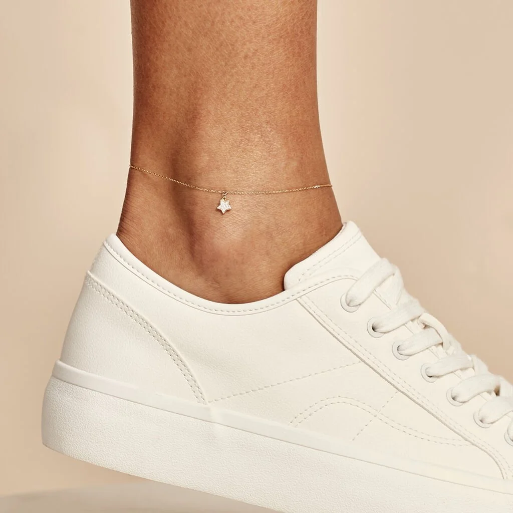 Histoire D'Or Chaîne De Cheville Valentiane Or Jaune Oxyde De Zirconium – Image 3