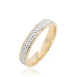 Histoire D'Or Alliance Persia Or Bicolore