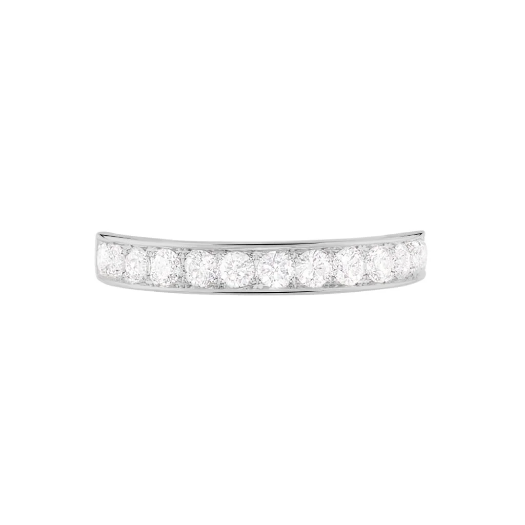 Histoire D'Or Alliance Juliette Or Blanc Diamant – Image 2