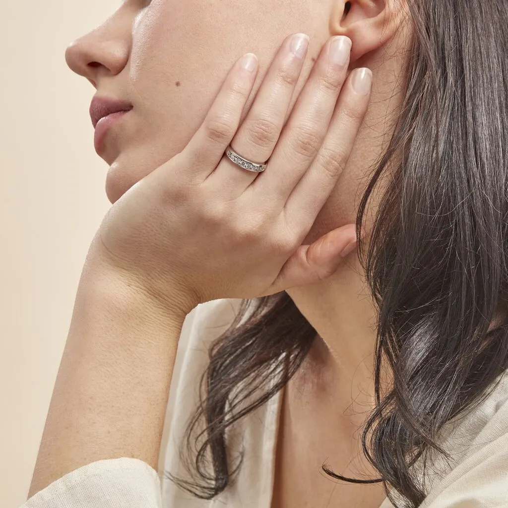 Histoire D'Or Alliance Giulia Or Blanc Diamant – Image 5