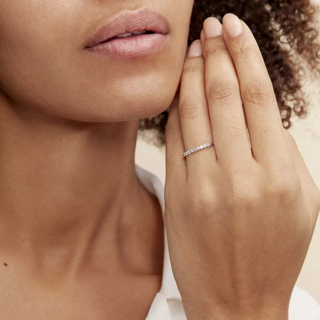 Histoire D'Or Alliance Eloise Or Blanc Diamant – Image 6