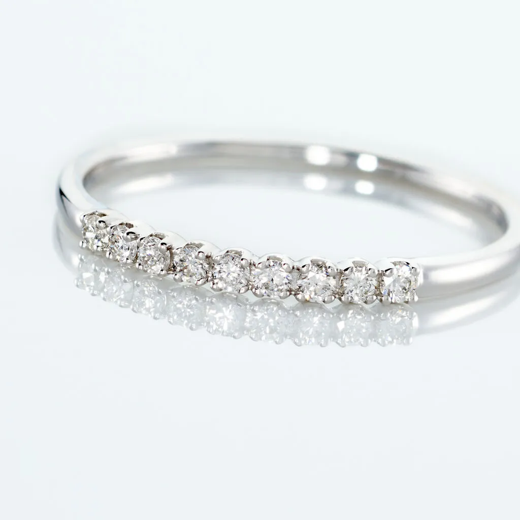Histoire D'Or Alliance Eloise Or Blanc Diamant – Image 4