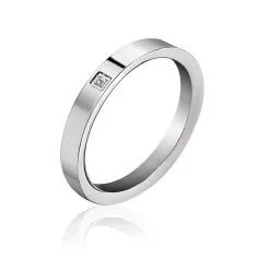 Histoire D'Or Alliance Mimoza Or Blanc Diamant