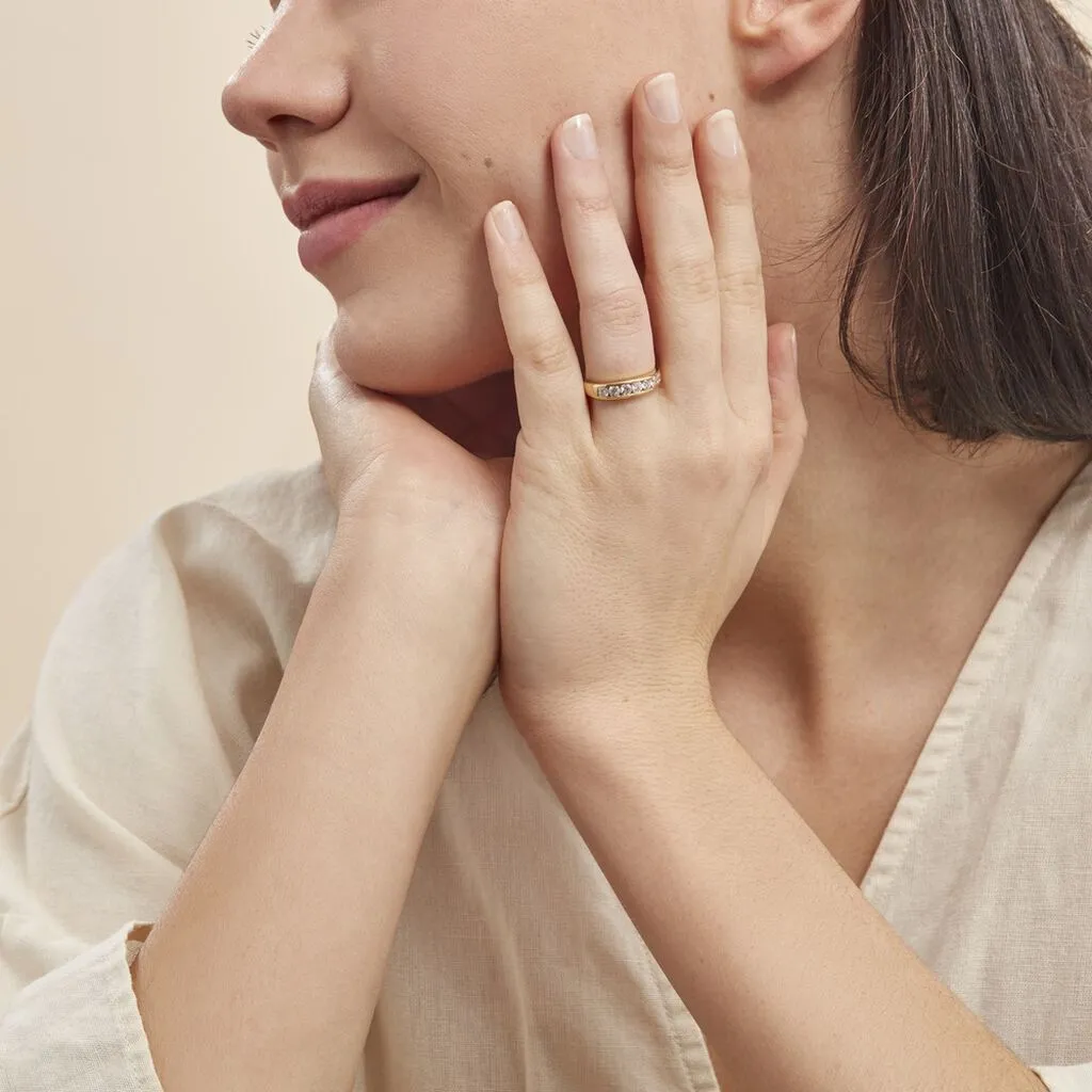 Histoire D'Or Alliance Giulia Or Jaune Diamant – Image 4