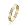 Histoire D'Or Alliance Areej Or Jaune Diamant